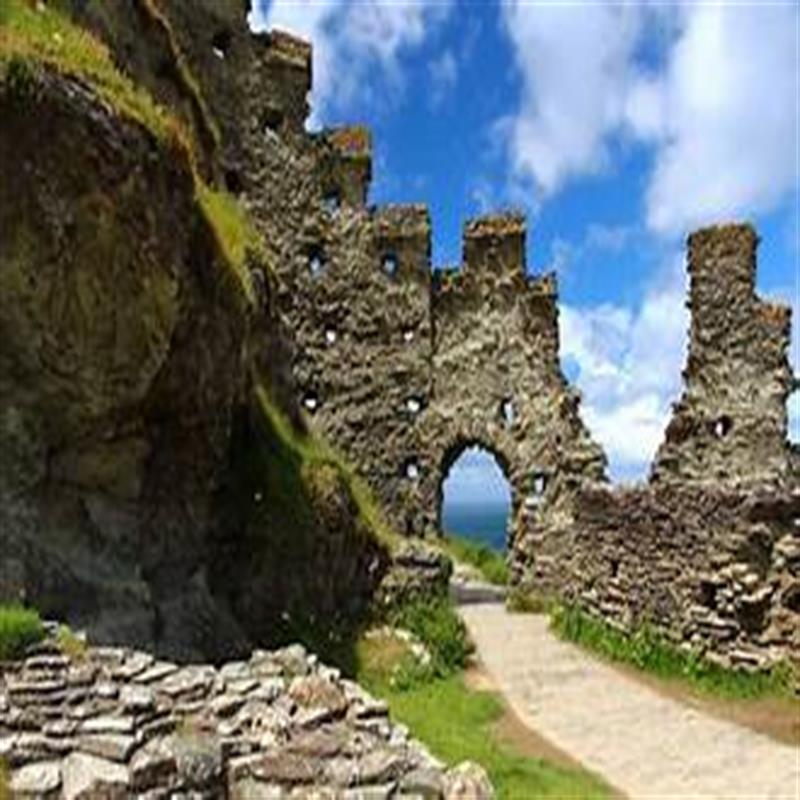 A visit to the Tintagel Castle