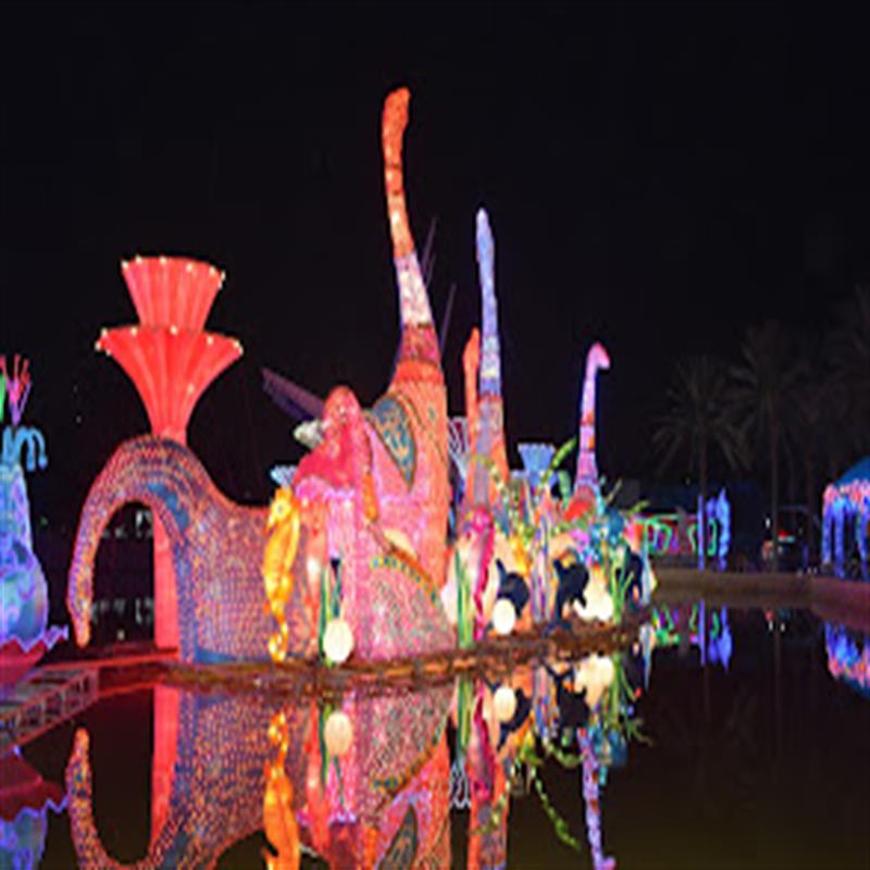 Dubai Garden Glow