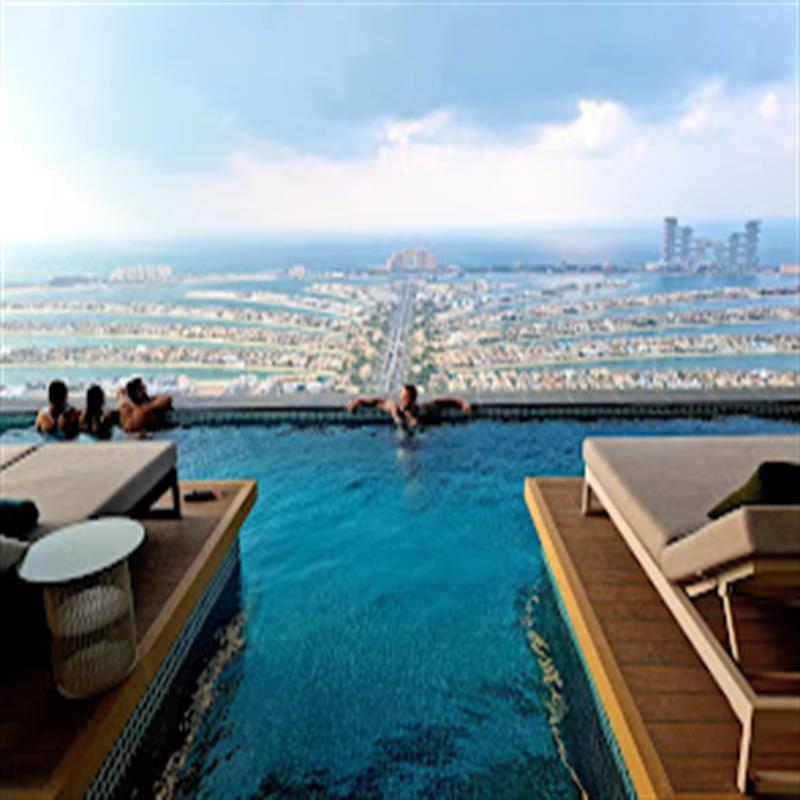  AURA SkyPool Dubai with Liwa Cars